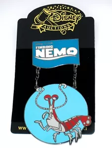 LE 100 Disney Auctions Pin✿Pixar Finding Nemo Dangle Jacques the Cleaner Shrimp - Picture 1 of 6