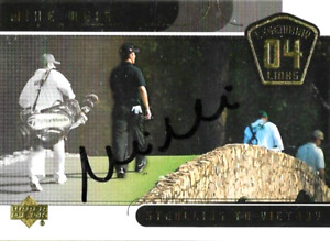 MIKE WEIR Signed 2004 Upper Deck LEGENDARY LINKS Golf Card 84 PGA