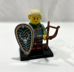 LEGO Col03-9 (Col042) Elfo - Completo con Soporte - 2011 - Imagen 1 de 5