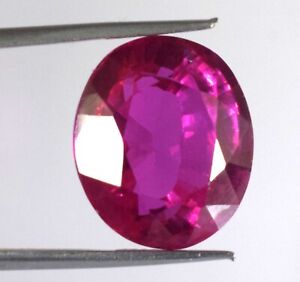 Oval Padparadscha Pink Sapphire Gemstone Natural 23.40 Ct/16 mm Certified U7533
