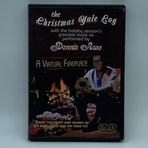 The Christmas Yule Log: Dennis Awe DVD 2008 Holiday Virtual Fireplace Music - Picture 1 of 4