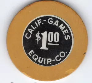 Herstellung: Calif. Games 1.00 Sacramento, Kalifornien - Bild 1 von 2