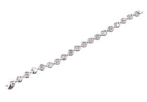 Damiani 18k Gold 1.33ctw Diamond Heart Bracelet - Picture 1 of 5