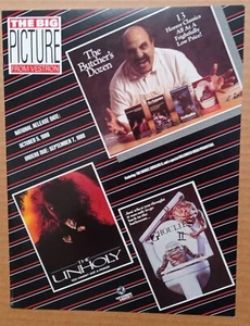 GHOULIES II / THE UNHOLY 8 1/2 x 11 Vestron Video 6 pg color ad Booklet 1988 - Picture 1 of 5