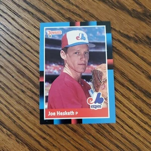 1988 Donruss Joe Hesketh Montreal Expos 504 - Picture 1 of 2