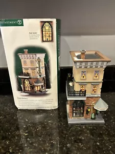 DEPT 56 Christmas in the City FOSTER APOTHEKE 58916 Dorf Vintage OHNE LICHT/SCHILD - Bild 1 von 5