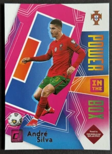 2021-22 Donruss Soccer Power In The Box Andre Silva #5 Portugal - Picture 1 of 2