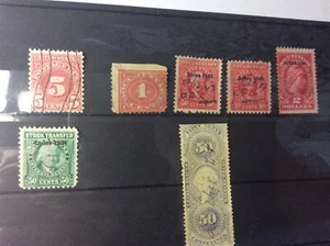 Sonstiges: R54c Förderband, RD 1954 50c, 1948 Dok., 10c 50c, R228 1c, P.D. J73 - Bild 1 von 4