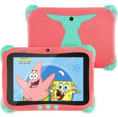 TOKECY Android 8 Inch Tablet for Kids (T847) Red - Image 1 of 4