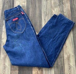 Rare Vintage 70s Chemin De Fer Jeans Talon Zipper Measures W28 L33 - Picture 1 of 18