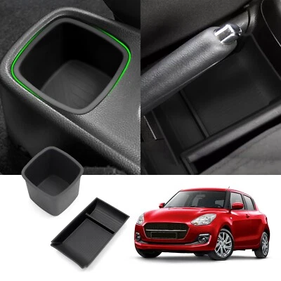 Cup Box Silica gel for Suzuki Swift 2018-2024 Center Console Tray 2pcs Foto 1 de 4