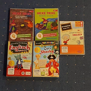 CD DVD Grundschule/Vorschule Englisch Lesen Sharky Hexe Trixi Computer - Bild 1 von 1