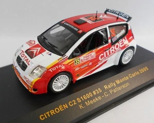Ixo 1/43 Scale RAM150 CITREON C2 S1600 #35 MONTE CARLO 2005 - Picture 1 of 3