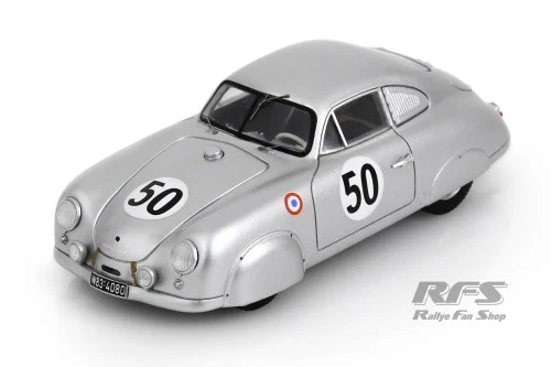 Porsche 356 24h Le Mans 1952 Veuillet Mouche 1:43 Spark 9701 - Image 1 of 1