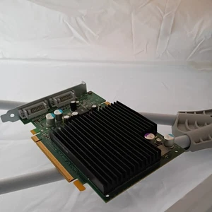 Apple MacPro NVIDIA P345 256MB PCIe Dual DVI Video Graphics Card - Picture 1 of 8