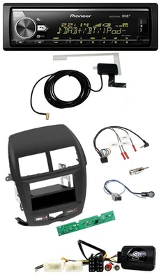 Pioneer Bluetooth DAB USB Lenkrad Autoradio für Mitsubishi ASX 2010-2014 - Bild 1 von 4