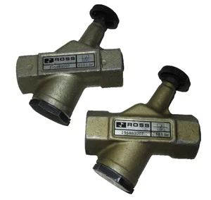 (2) ROSS CONTROLS D1968B3007 Regler einstellen FLOW CONTROL VENTIL 0,3-8,5bar, 3/8 Zoll - Bild 1 von 4