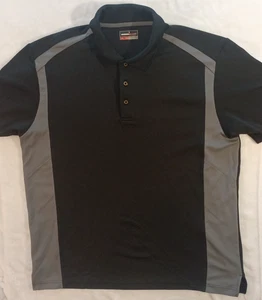 Camisa polo de golf GRAND SLAM manga corta para hombre talla 2XL XXL negra rendimiento - Imagen 1 de 7