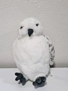 Harry Potter Hedwig Owl Plush Hand Puppet Swivel Head Wizarding World - Picture 1 of 8