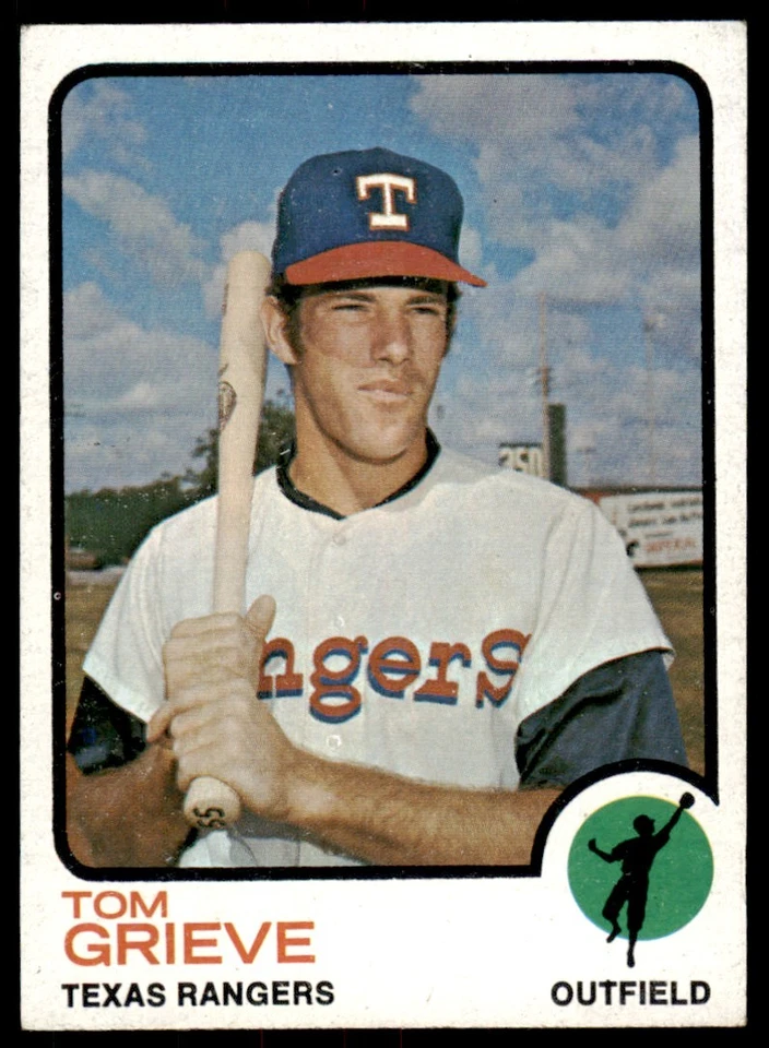 1973 Topps High # Tom Grieve #579 EX-EXMINT - Image 1 of 2