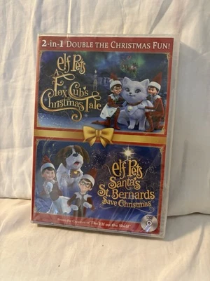 The Elf on the Shelf Double Feature DVD Elf Pets  Christmas Santa New SDR1 - Image 1 of 2