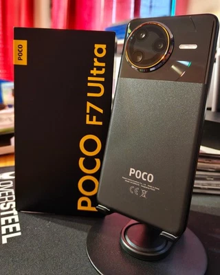 Xiaomi Poco F7 ULTRA 12+256GB DualSim 5G BLACK + 2 cover - Immagine 1 di 3