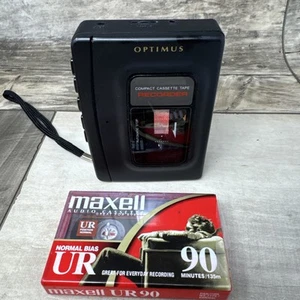Optimus CTR-105 Hand Held Cassette Recorder Tested and Working - Picture 1 of 7