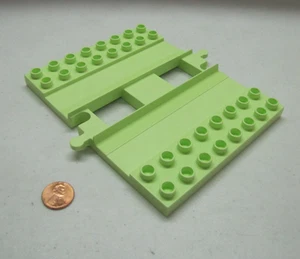 Lego Duplo Train Track Straight Crossing Section Replacement Part - Picture 1 of 3