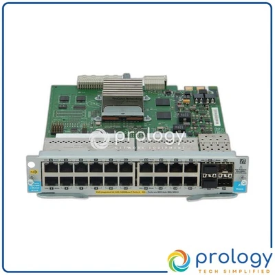 HP J8705A 24 Port Gig-T/SFP PoE ZI Module for 5499ZL Switch Fully Tested - Image 1 of 4