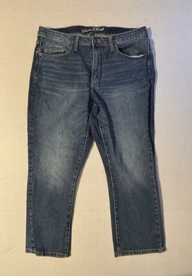 Jeans Universal Thread para mujer 14/32R tiro alto Kick Boot Crop Denim Foto 1 de 4