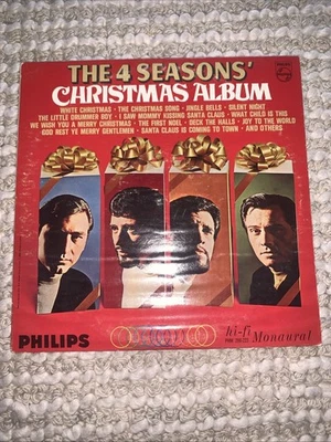 The 4 Seasons Christmas Album 1966 LP Vinyl Philips PHM-200-223 MONO VG+/VG- - Image 1 of 4