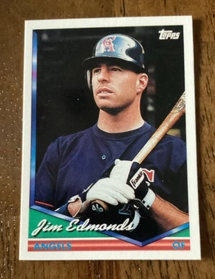 1994 年 Topps - Jim Edmonds #404 - 状况完好 - 免费送货 — 第 1/2 张图片