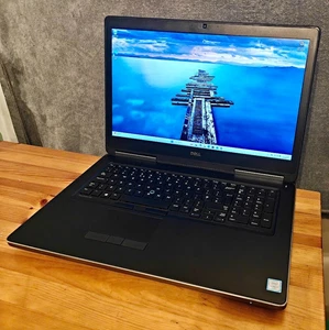 Dell Precision 7720 Laptop - i7 6820HQ, 16GB / 2x240GB, 17", Quadro P3000 *READ* - Picture 1 of 9