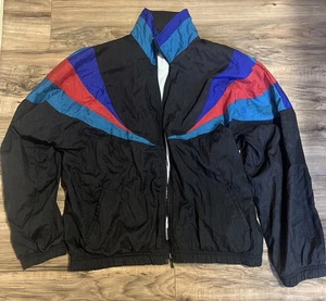 Vintage Todd 1 Retro Farbe Reißverschluss Windbreaker Größe 8 - Bild 1 von 4