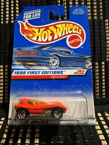 Hot Wheels 1998 Cat-A-Pult Roadster. Rare,VHTF! '98 First Editions #38 of 40. - Picture 1 of 2