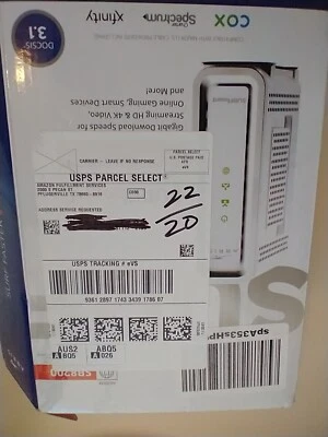 ARRIS SURFboard Docsis 3.1 Cable Modem SB8200 - Image 1 of 3