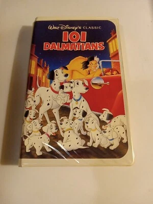 Walt Disney Vhs  101 Dalmatians  Black Diamond Label  - Image 1 of 4