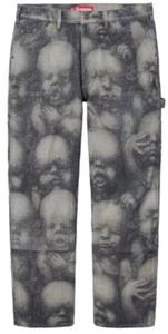 Supreme H.R. Giger Double Knee Jeans size 34 - Picture 1 of 4