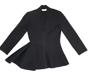 Chaqueta Scanlan Theodore Negra Viscosa Cremallera Talla XS - Imagen 1 de 9