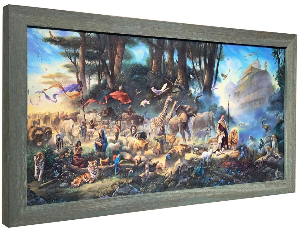 Tom duBois - La invitación - Lienzo enmarcado - Arca de Noé - Firmado y numerado Foto 1 de 1