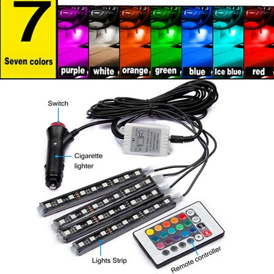 4x LED 12V ON/OFF Switch Interior Light Strip Bar 12 VOLT Car Caravan Van Bus UK - Image 1 of 4