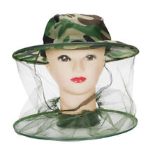 Beekeeper Antimosquito Bee Bug Insect Fly   Hat with Net Mesh Face  K4X62839