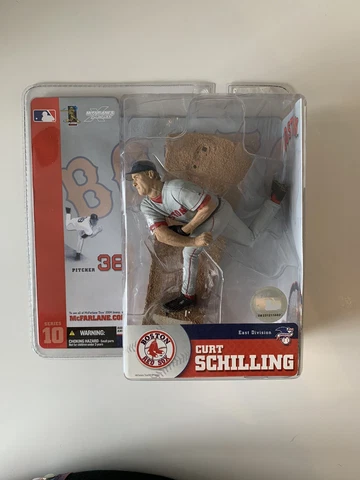 McFARLANE SPORTSPICKS MLB SERIES 10 CURT SCHILLING BOSTON RED SOX GRAY VARIANT Cover
