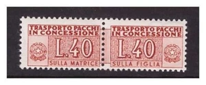 1953 - PAKETE IN KONZESSION RAD LIRE 40 NEU ** POSTFRISCH - Bild 1 von 1