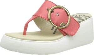 SANDALI FLY LONDON DAFI938FLY LAMPONE ZEPPA UK 8 EUR 41 USA 10 NUOVI CON SCATOLA PREZZO AL PUBBLICO £ 95 - Foto 1 di 16