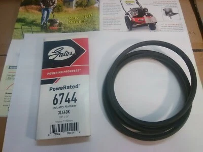 DR WALK BEHIND MOWER BELT 3/8 X 44"  industry number  6744 - Image 1 of 4