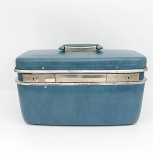 Estuche de tren Samsonite Horizon de mediados de siglo con bandeja | Restauración parcial/totalmente limpio - Imagen 1 de 22