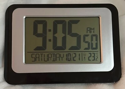 relojes de pared digitales a pilas Foto 1 de 4