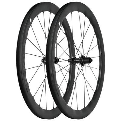 Conjunto completo de rodas de fibra de carbono freio a disco clincher profundidade 50mm largura 28mm UD fosco - Imagem 1 de 4