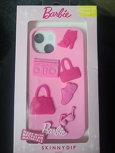 Barbie Pink Skinny Dip - NEU iPhone 13 14 - 3D Gummi stoßfeste Handyhülle b10 - Bild 1 von 11